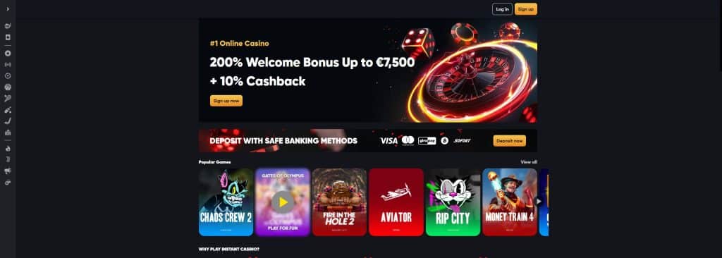 Instant Casino - Kentucky Online Casinos